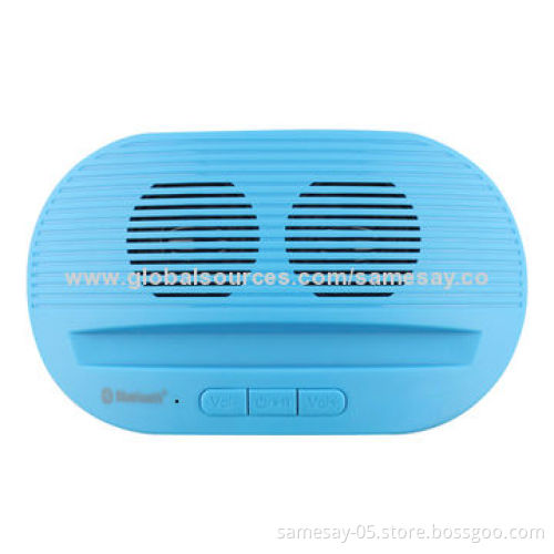 Mini Bluetooth Speaker Dock for Tablet PCs, Aux-in, 1.5W x 2 Output Power,USB1A